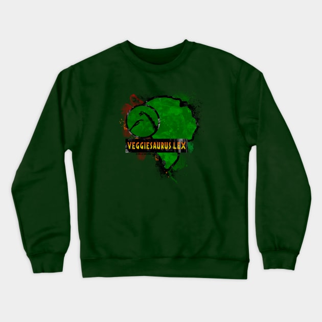 Jurassic - Brachiosaur Veggiesaurus Lex Crewneck Sweatshirt by Jurassic Merch